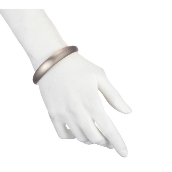 EUC ALEXIS BITTAR TAPERED BANGLE BRACELET GOLD - Picture 3 of 7